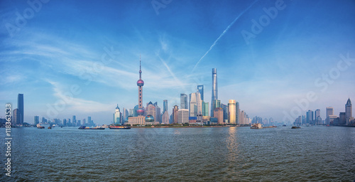 Fototapeta Naklejka Na Ścianę i Meble -  Modern bulidings in Shanghai, China