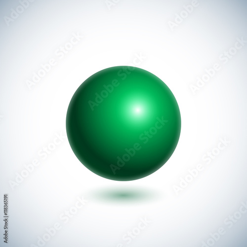 green ball sphere-01