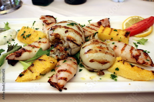 calamari alla griglia