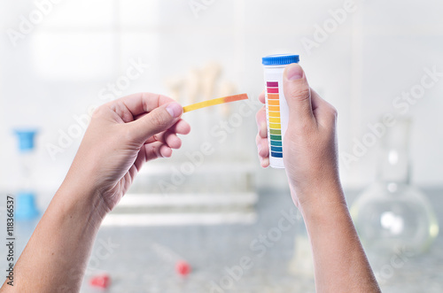 Litmus strips for measurement