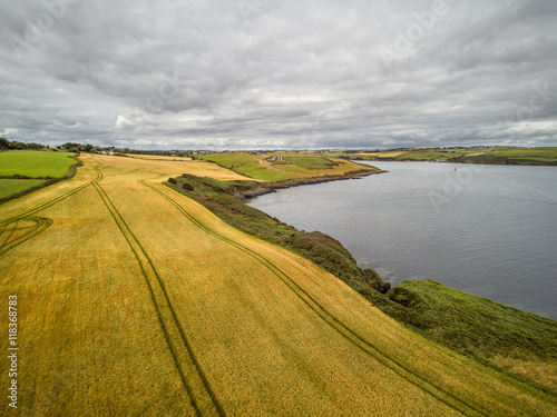 Coastline and sea, Sandycove Island, Cork, Munster, Ireland photo