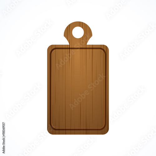 vector of board cooking wood