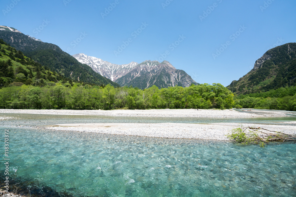 Taisho-ike pond at Kamikochi,nagano,japan