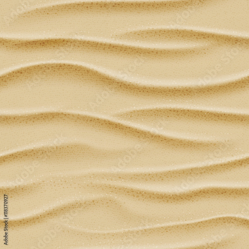 Top view seamless vector sea sand
