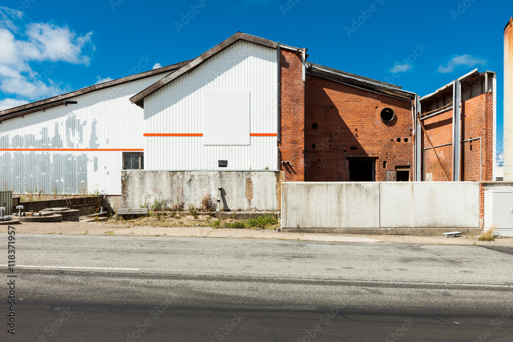 architecture, industrial buildings