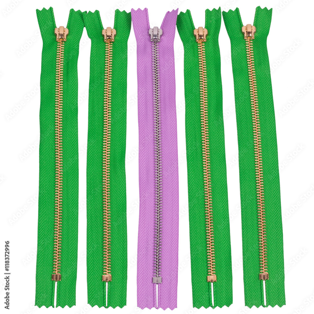 Zippers pullers slider background Zippers pullers slider background