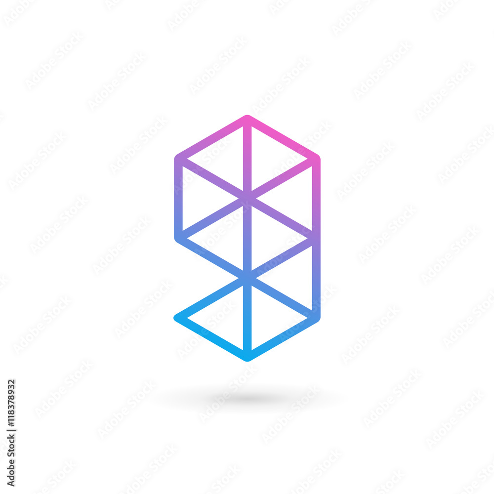 Letter G number 9 logo icon design template elements Letter G number 9 logo icon design template elements
