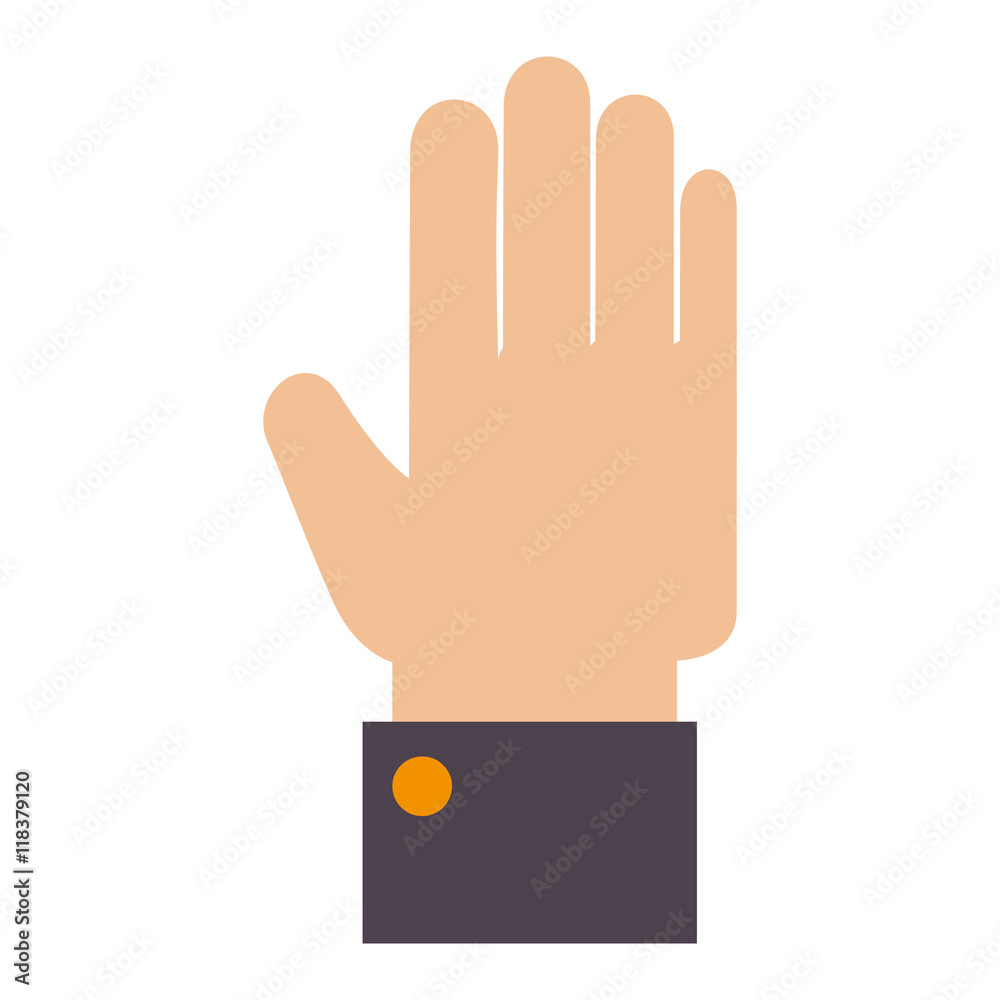 hand finger human icon vector hand finger human icon vector