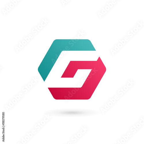 Letter G logo icon design template elements