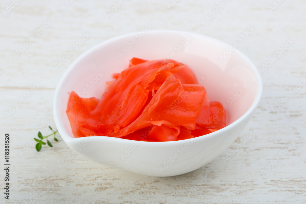 Pickled ginger Pickled ginger