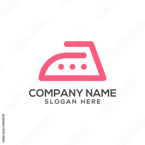 Laundry logo vector