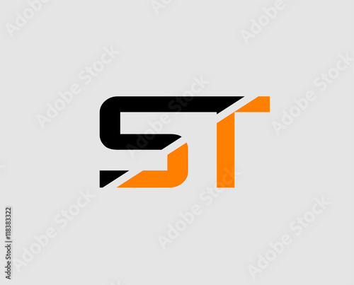 Letter ST Logo
