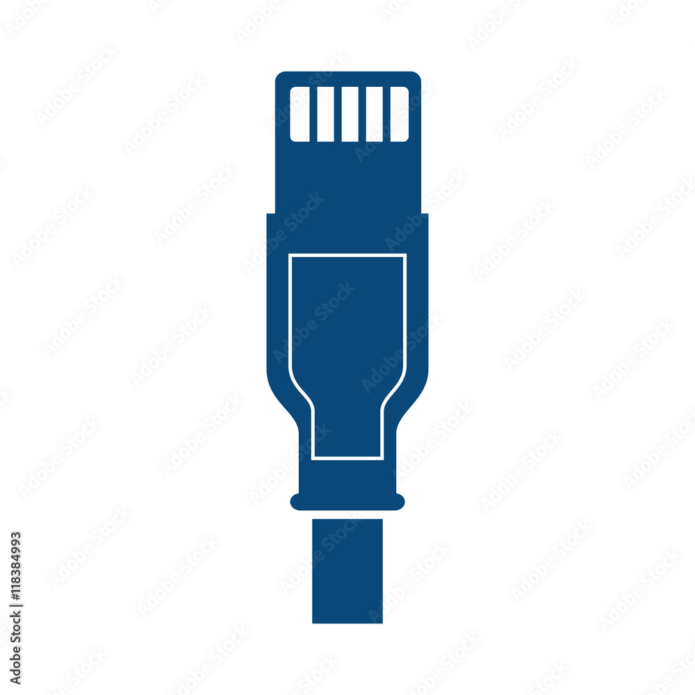 smartphone cable charger electronic plug connection technology vector illustration isolated smartphone cable charger electronic plug connection technology vector illustration isolated