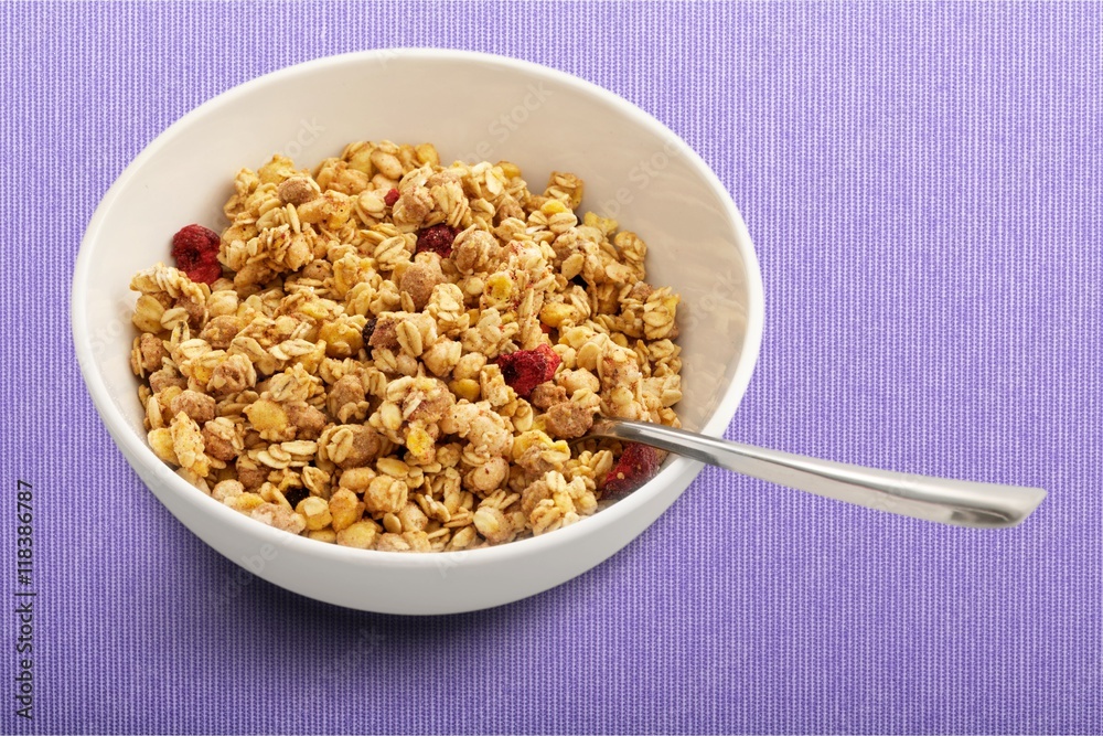 Corn flakes. Corn flakes.