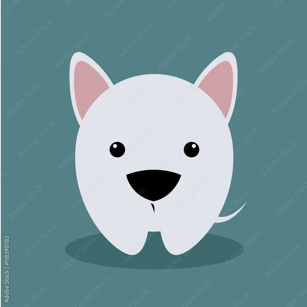 Cute Cartoon dog