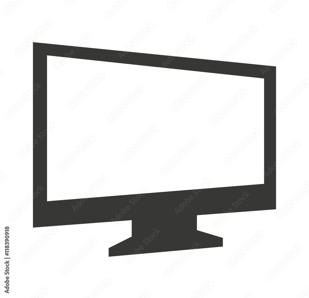 display tv isolated icon display tv isolated icon