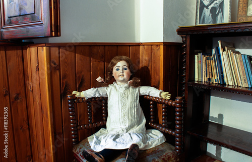 doll with glowing eyes