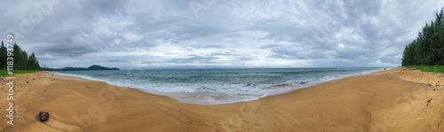 Emty Panoramic Beach photo