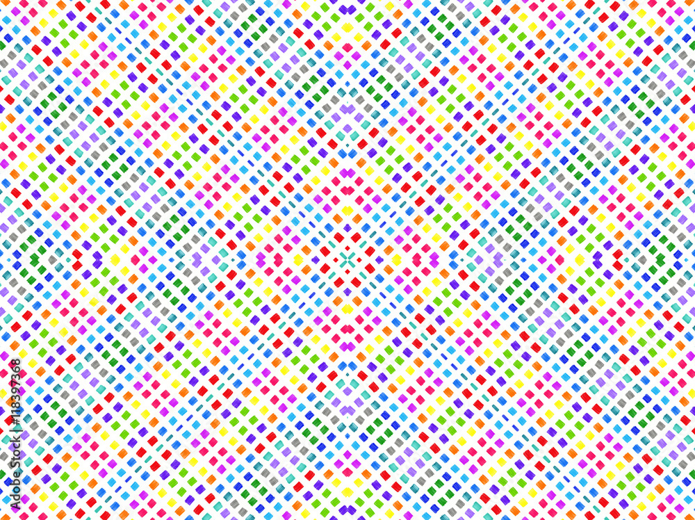 Bright colorful concentric pattern Bright colorful concentric pattern