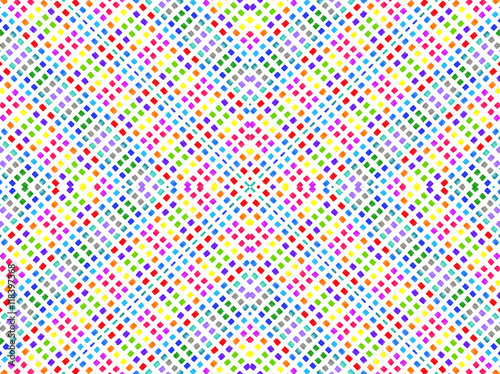Bright colorful concentric pattern