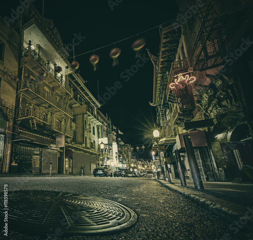 Canvas Print Chinatown