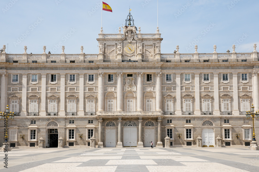 Obraz premium Royal Palace of Madrid - Spain