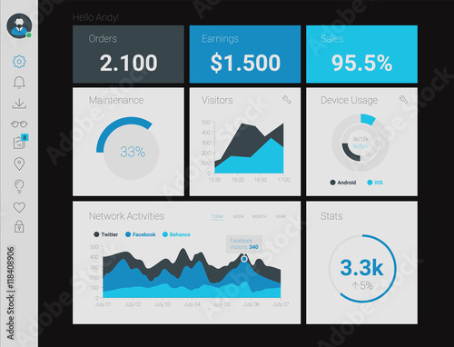 Admin App Dashboard