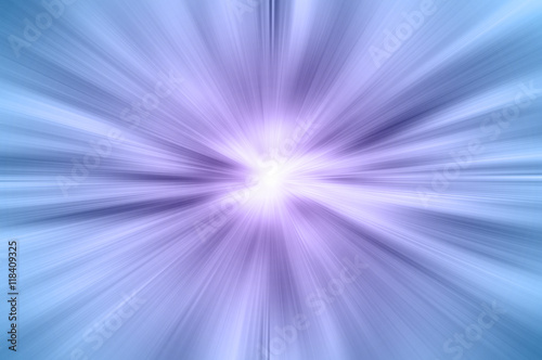 Star gate space burst white center with blue and purple on the edges