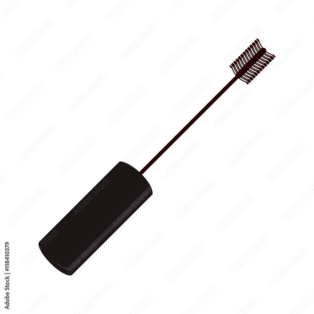 flat design mascara wand icon vector illustration flat design mascara wand icon vector illustration
