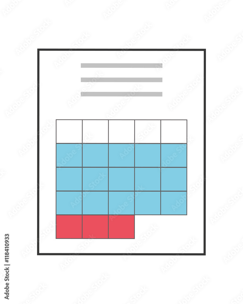 flat design graph chart icon vector illustration flat design graph chart icon vector illustration
