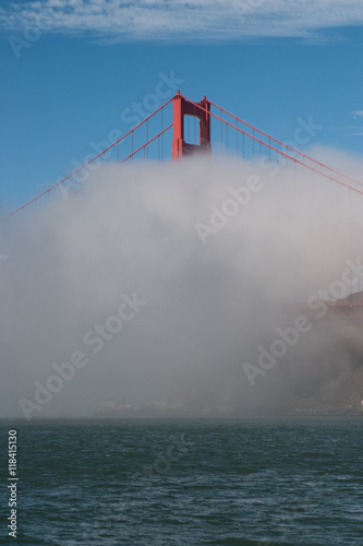 Photography Fog and Golden Gate Bridge