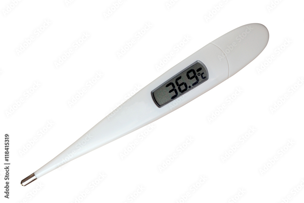 Thermometer on white background Thermometer on white background