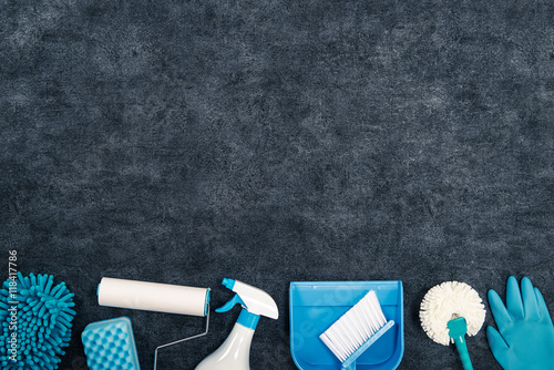 Tableau sur toile 掃除道具 並べて撮影