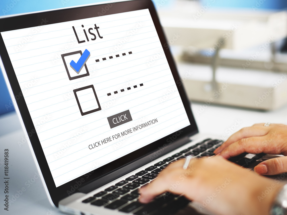 Checklist Choices To Do Audit Evaluation Concept Checklist Choices To Do Audit Evaluation Concept