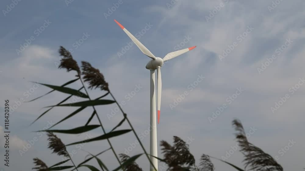 windrad erzeugt grüne energie