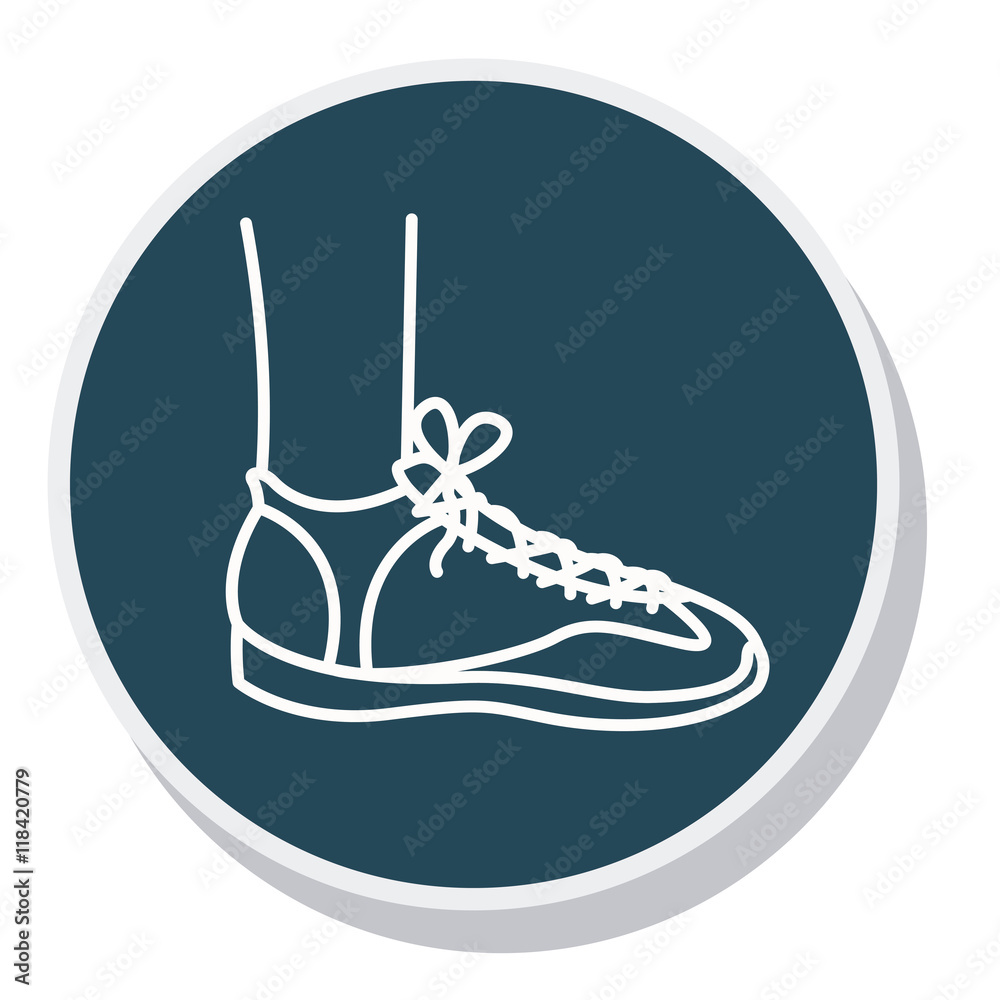 tennis shoes isolated icon vector illustration design tennis shoes isolated icon vector illustration design
