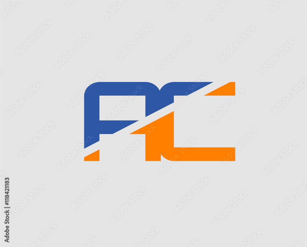 AC company group linked letter logo
AC company group linked letter logo