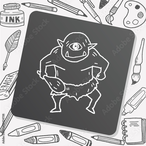giant ogre doodle