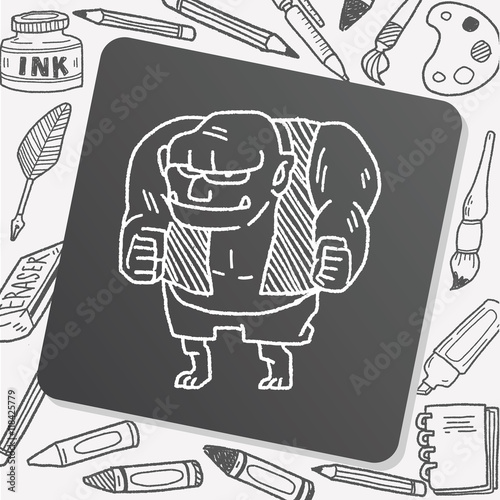 giant ogre doodle