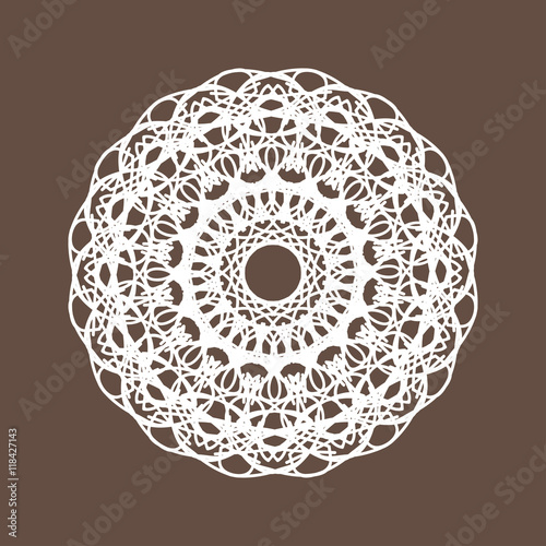 Round Lace Collection Vecto...
