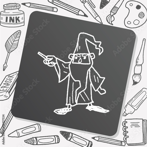 wizard doodle