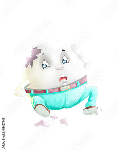 A broken humpty dumpty