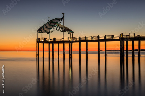 Strand Jetty Sunrise