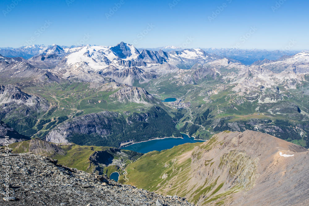 Lac et montagne en Vanoise