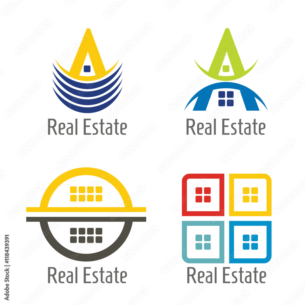 Real Estate icon set