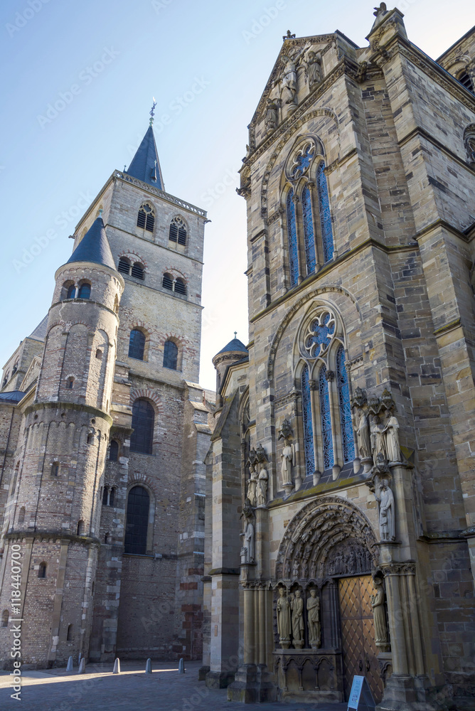 The High Cathedral of Saint Peter in Trier or Cathedral of Trier