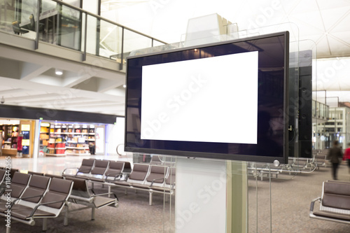 Fototapeta Naklejka Na Ścianę i Meble -  LCD TV with empty copy space