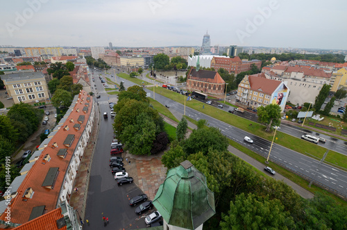 View of the Szczecin in Poland