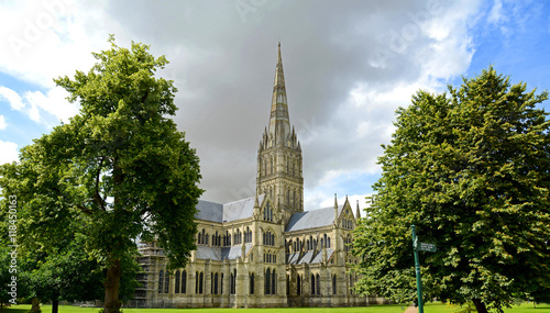 Salisbury Cathedral / Wiltshire, Südengland