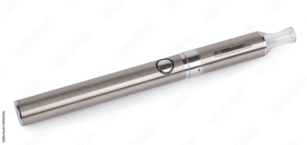 big electronic cigarette isolated on white big electronic cigarette isolated on white